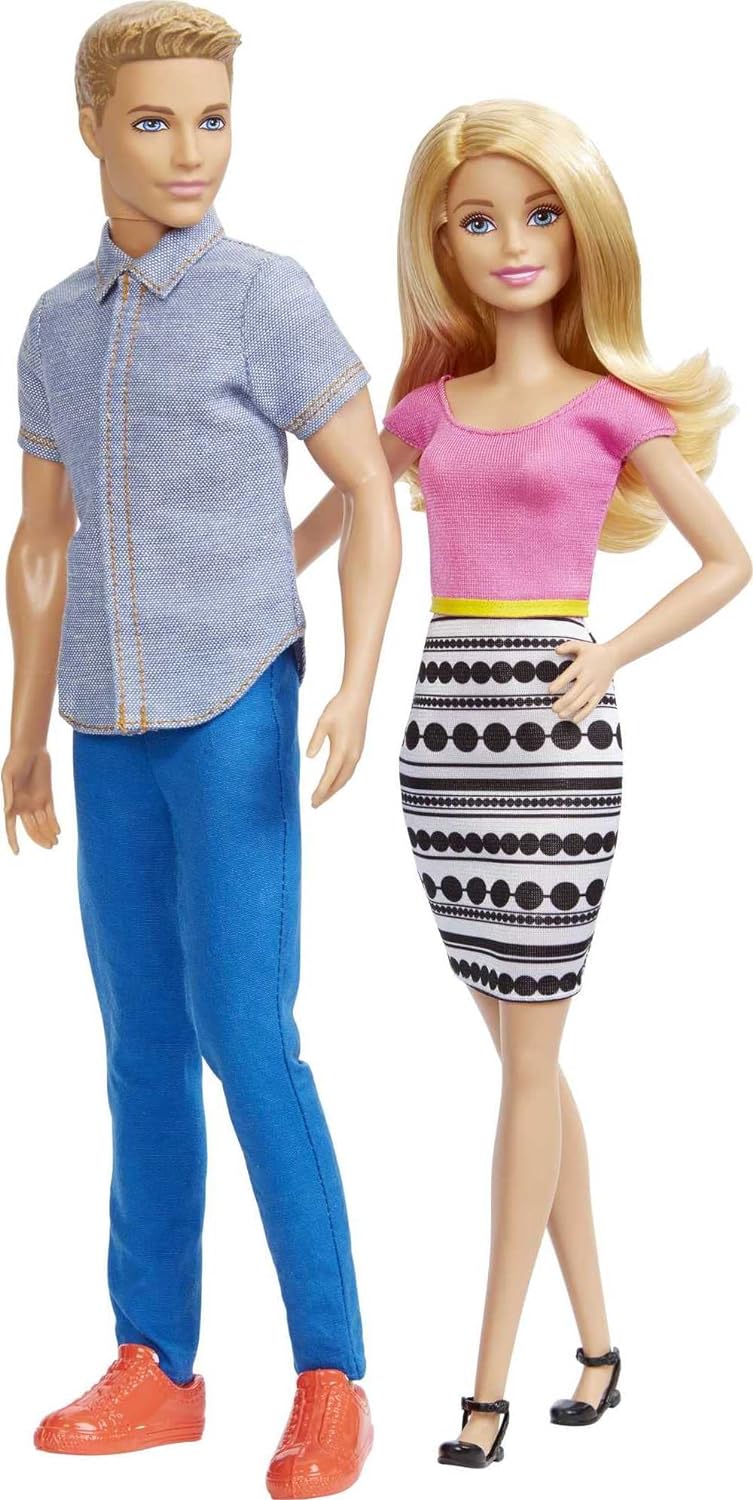 Barbie- und Ken-Puppe im 2er-Pack