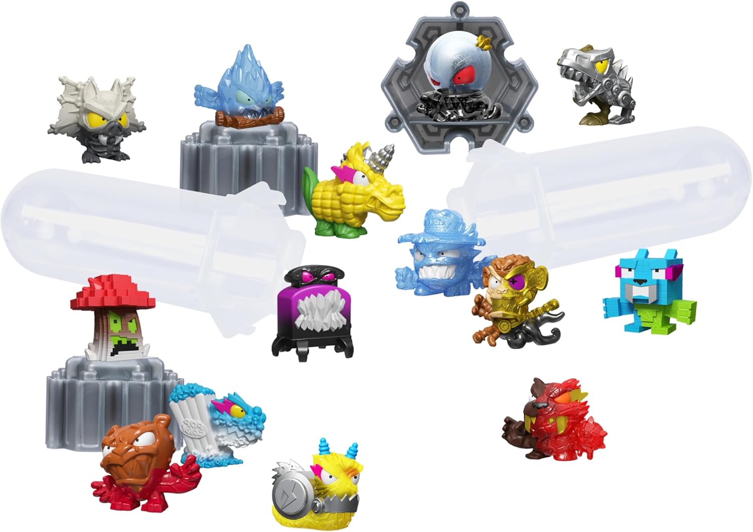 MrBeast Lab Swarms Serie 3 – Hyper Fusion Series 14er-Pack Septic Snow Globe Edition Mischen, verschmelzen und entfesseln Sie das ultimative Chaos!