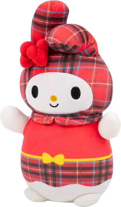 Squishmallows Hello Kitty e i suoi amici Plaid rosso My Melody HugMees