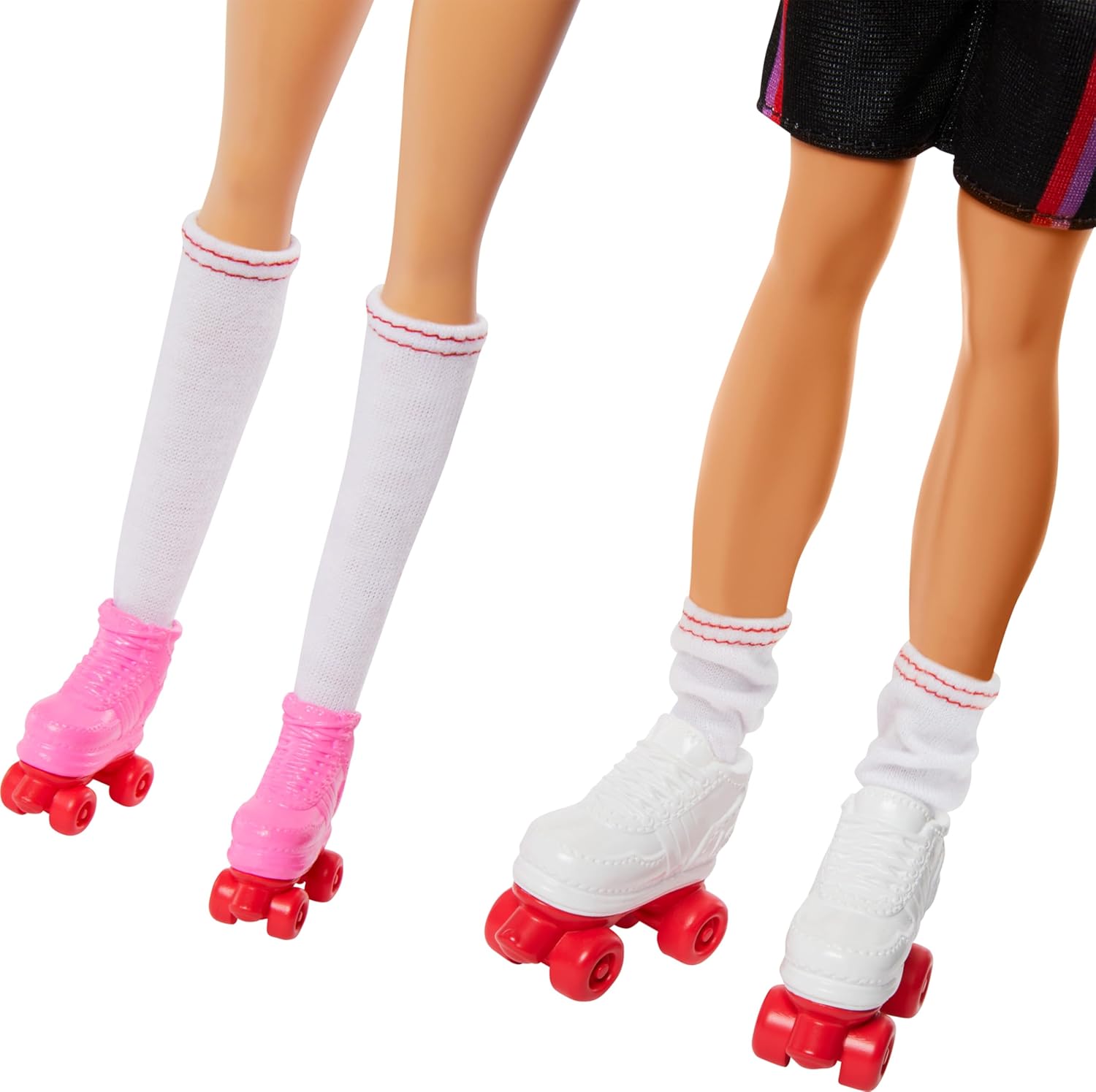 Barbie Fashionistas 2-Puppen-Rollschuh-Set mit Barbie und Ken