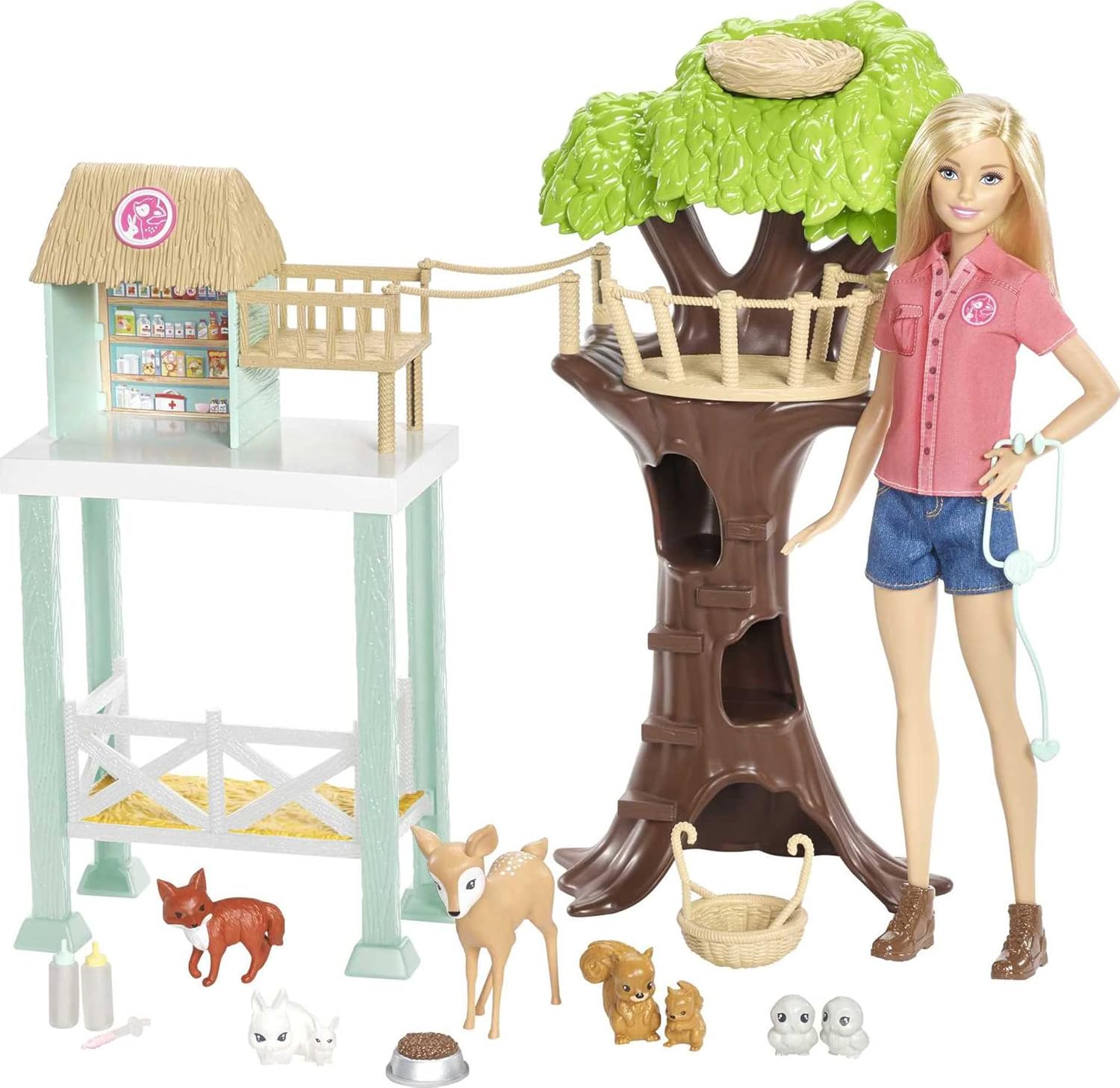 Barbie Tierarztpuppe und Spielset