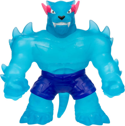 MrBeast Lab – Heroes of Goo Jit Zu Iconic Panther 4,5 (11 cm) dehnbare Helden-Actionfigur, dehnbar bis zum Dreifachen seiner Größe
