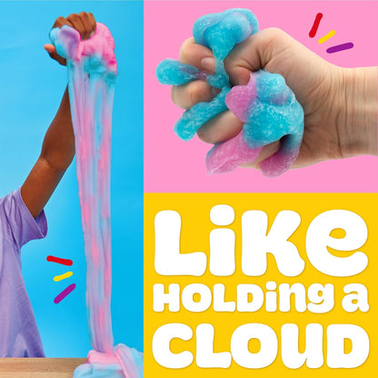 Play-Doh Cloud, Pink & Blau, Zuckerwatte-Duft, Einzeldose 170 g