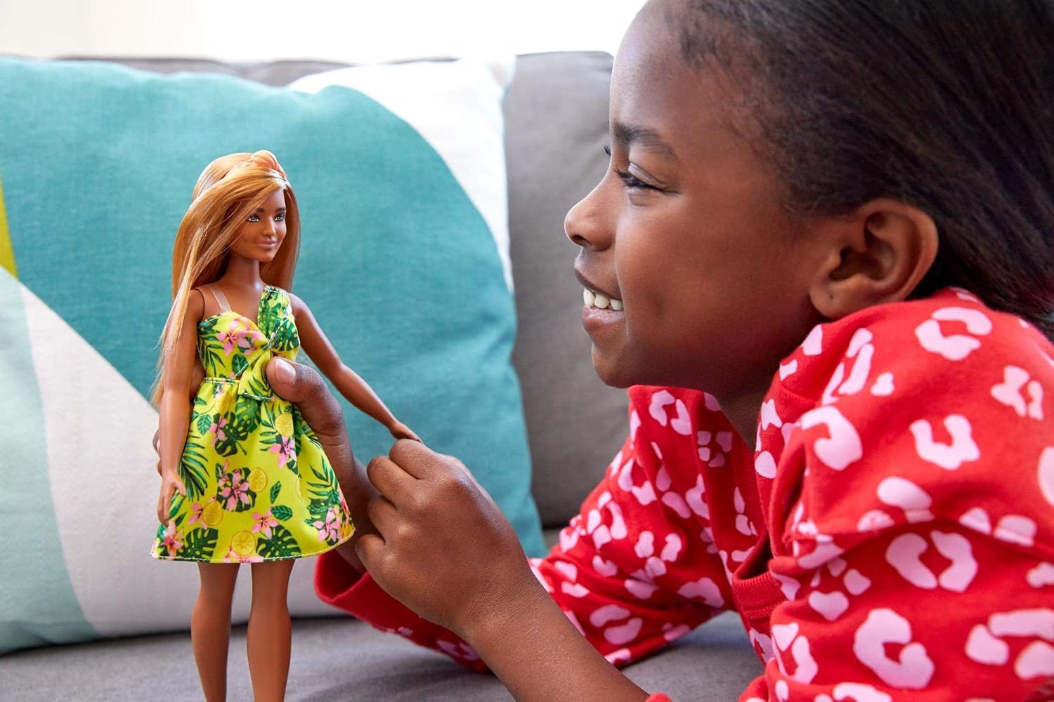 Barbie Fashionistas – Tropische Outfit-Puppe
