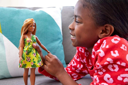 Barbie Fashionistas – Tropische Outfit-Puppe