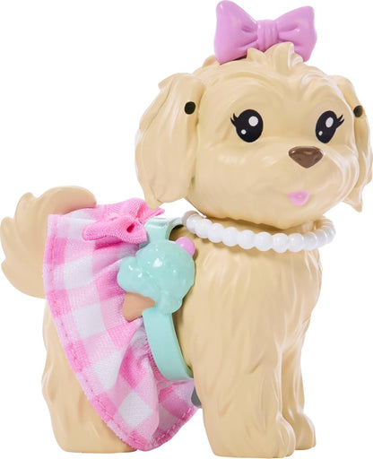Set bambola Barbie TWINNING con cane
