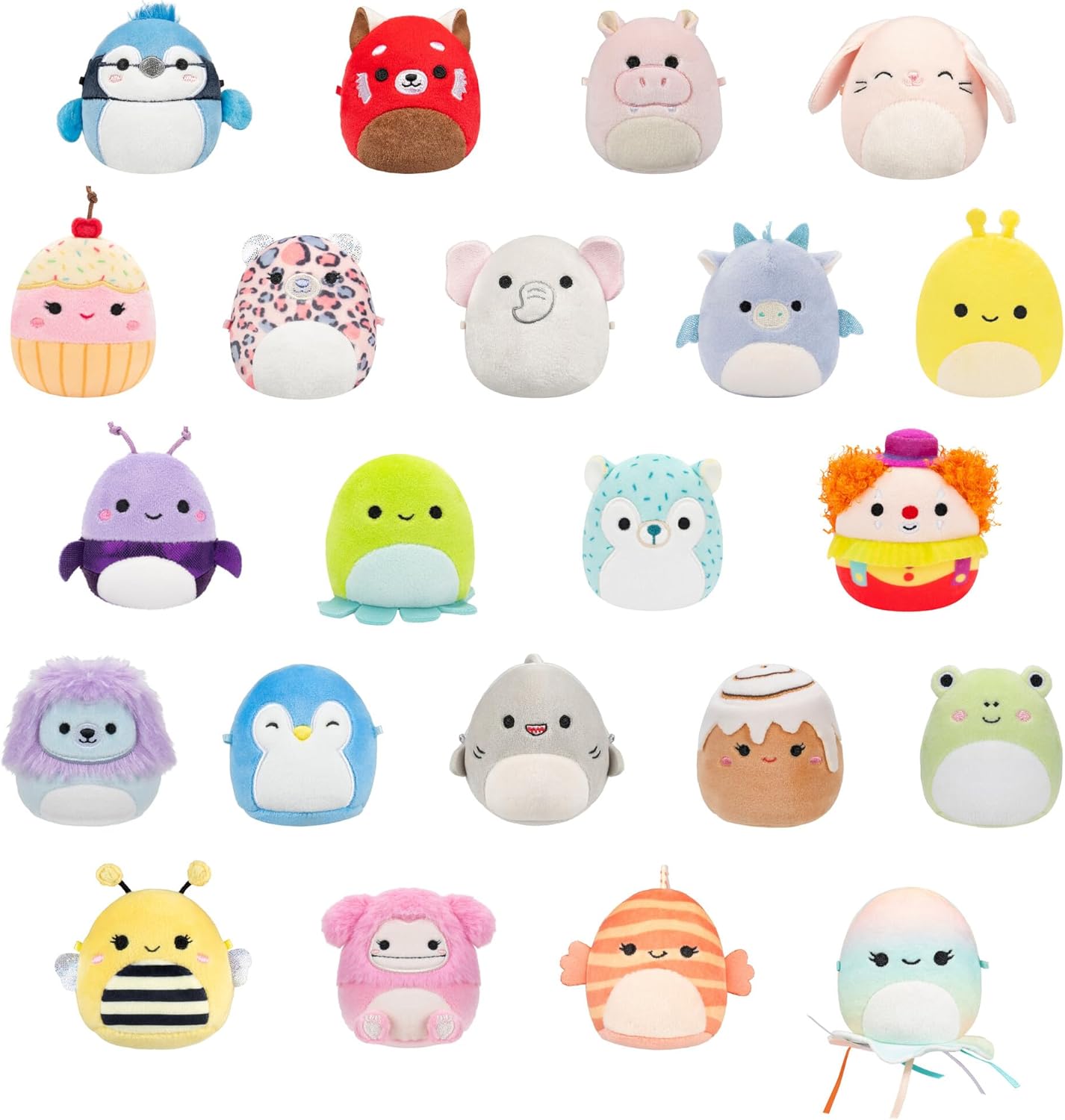 Squishmallows Micromallows Riesenrad-Display-Set – enthält 22 Micromallows. Sehr begrenzte Verfügbarkeit – nur noch 5 Sets auf Lager!