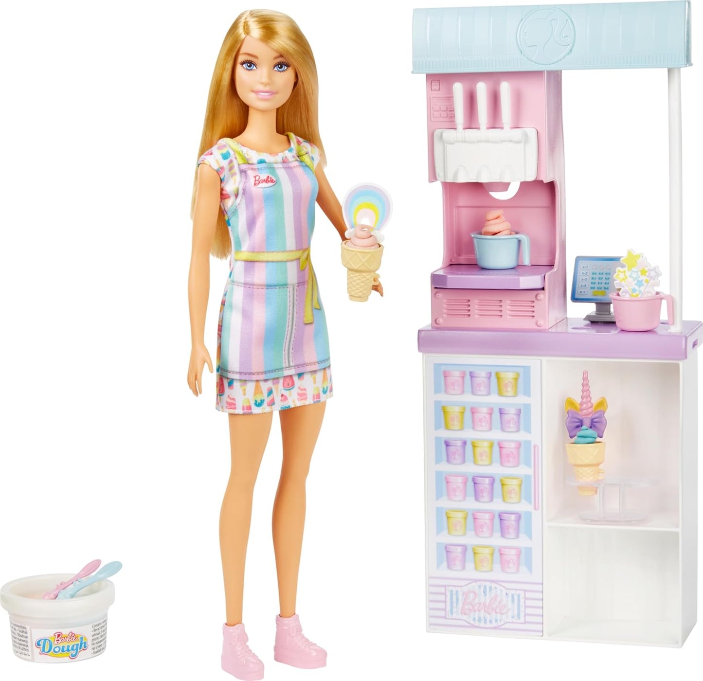 Coffret de jeu Barbie Careers Ice Cream Shop