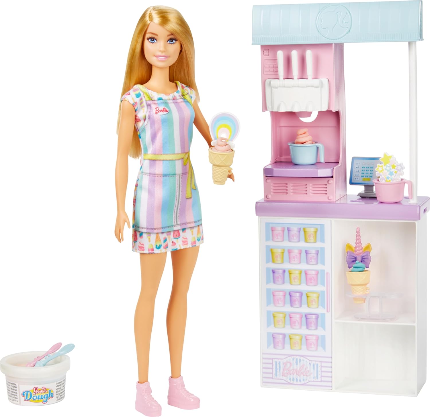 Coffret de jeu Barbie Careers Ice Cream Shop