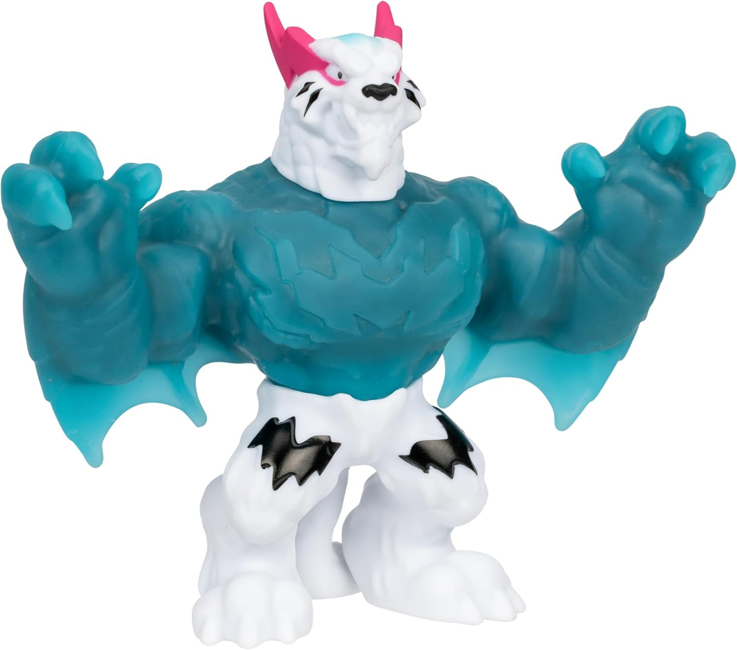MrBeast Lab – Hyper Fusion Stretchy Hero Tiger Dragon 5 (12,7 cm) Actionfigur mit Schleim, die bis zu 3 × ihrer Größe wächst