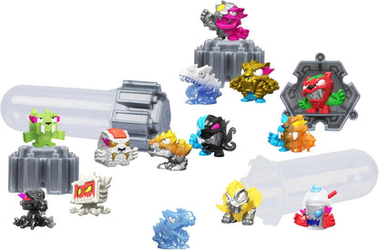MrBeast Lab Swarms Series 3 – Pack de 14 séries Hyper Fusion Steel Slushee Edition Fusionnez, construisez et libérez le chaos !