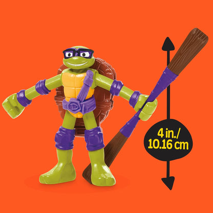 Play-Doh Teenage Mutant Ninja Turtles Mutation Station Playset Bendy Donatello Figure & Mondo Gecko Maker Jouet pour enfants 4+