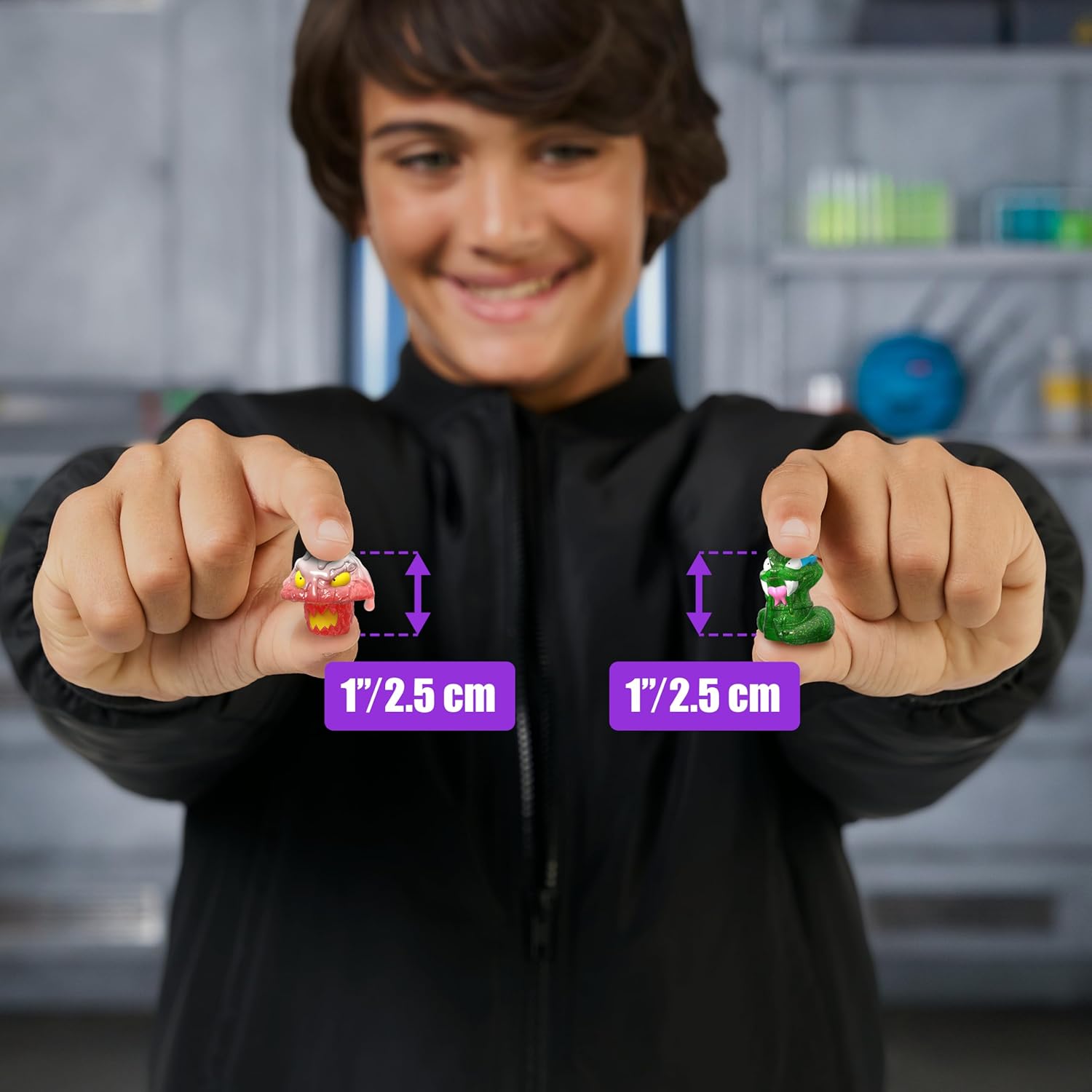 MrBeast Lab Swarms Serie 3 – 14er-Pack Biting Hot Sauce Edition der Hyper Fusion-Serie Mischen, verschmelzen und zünden Sie das Experiment!
