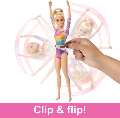 Barbie Gymnastique Poupée et Accessoires Playset