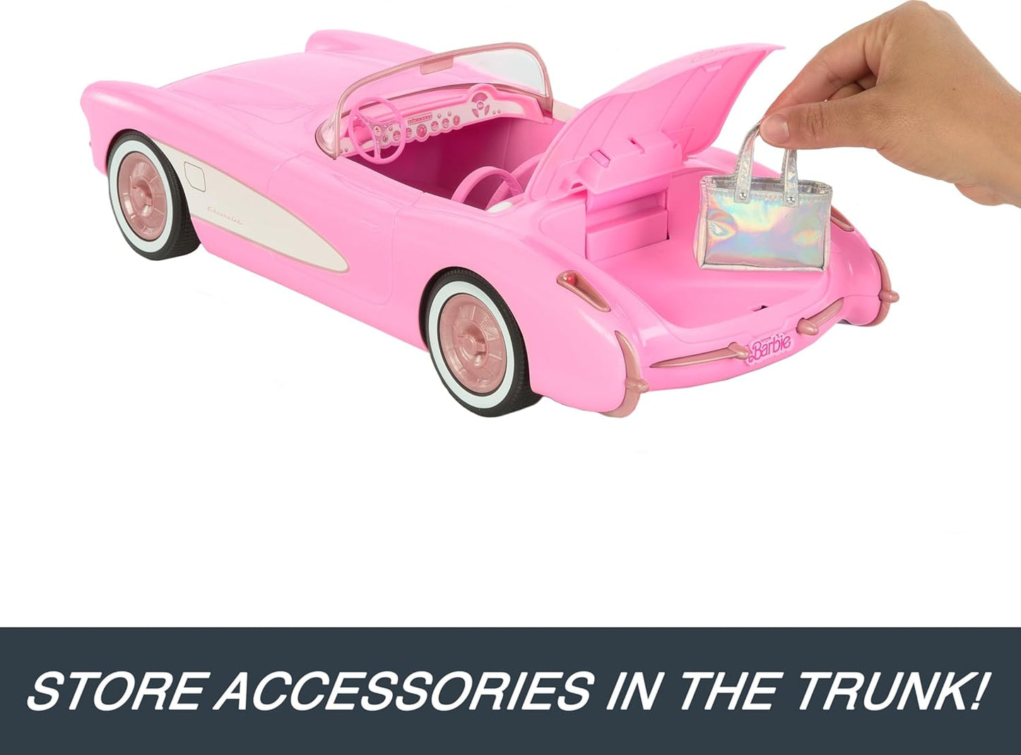 Hot Wheels RC Barbie Corvette aus Barbie The Movie