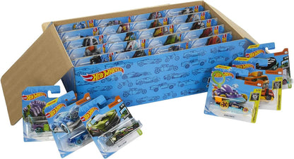 Hot Wheels 50er-Pack mit Druckgussautos, Lastwagen und Lieferwagen
