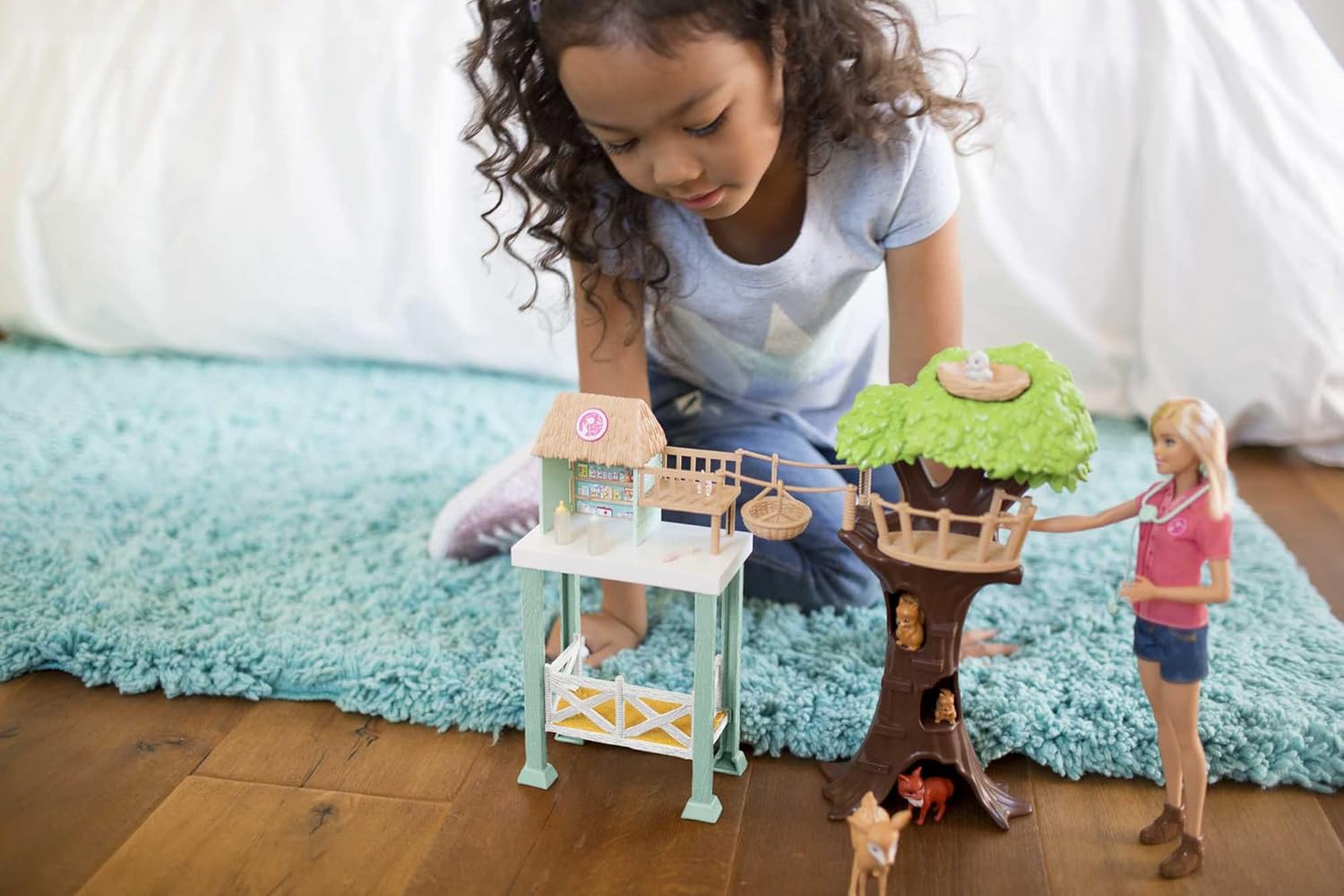 Barbie Tierarztpuppe und Spielset