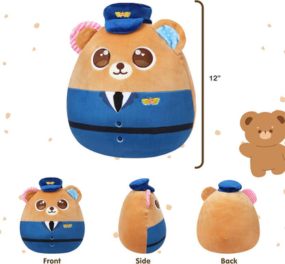 Squishmallows - Ours policier d'Easfan