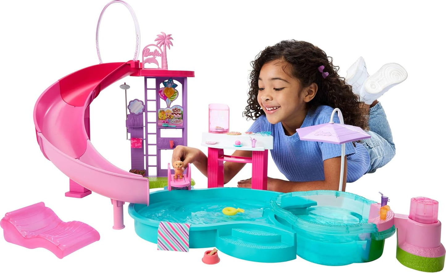 Barbie - Coffret Piscine de Rêve