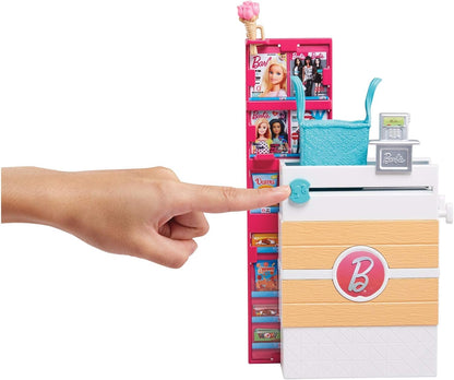 Barbie et son coffret de jeu Supermarché