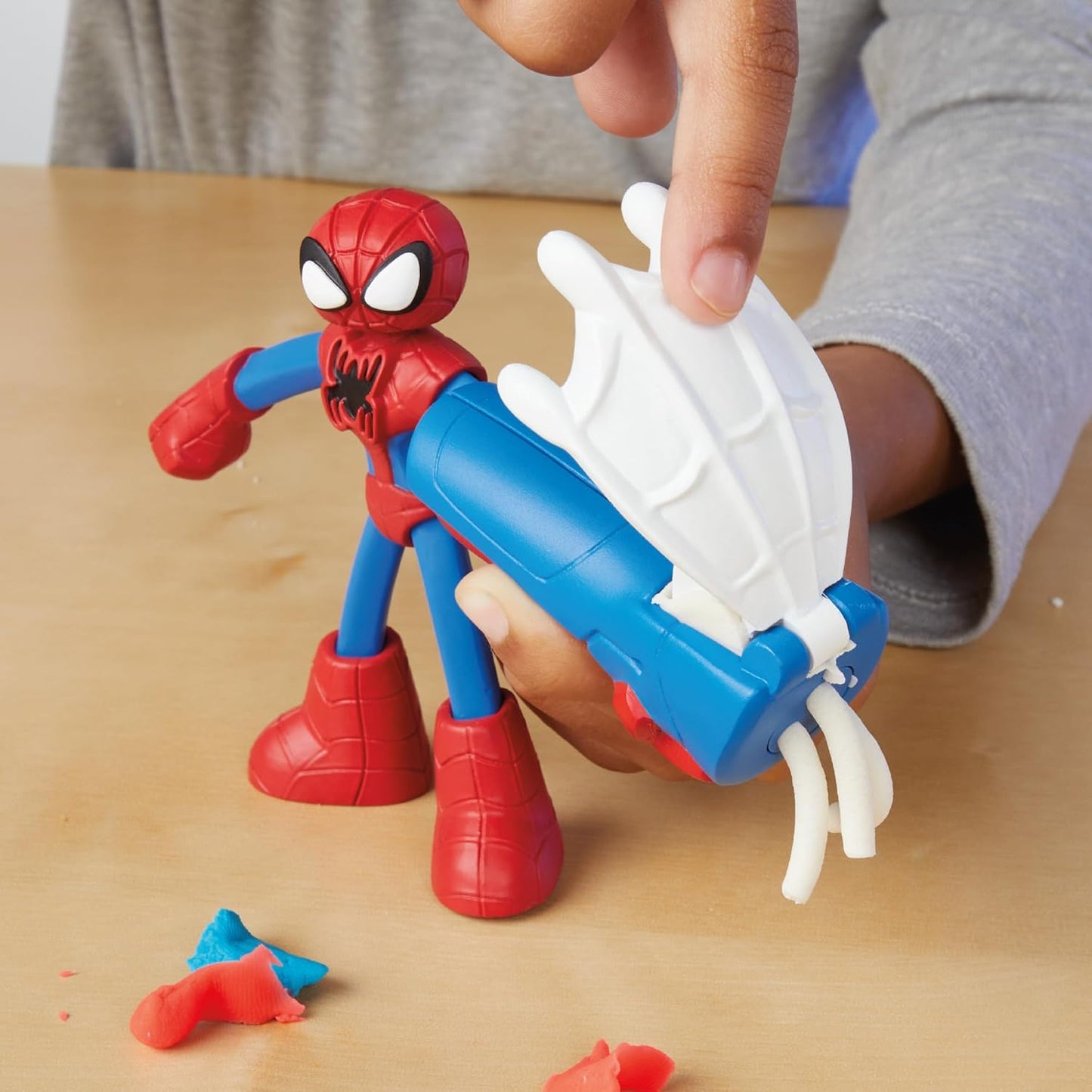 Play-Doh Marvel Hero Adventure Playset Capitan America, Pantera Nera e Spider-Man per bambini dai 4 anni in su