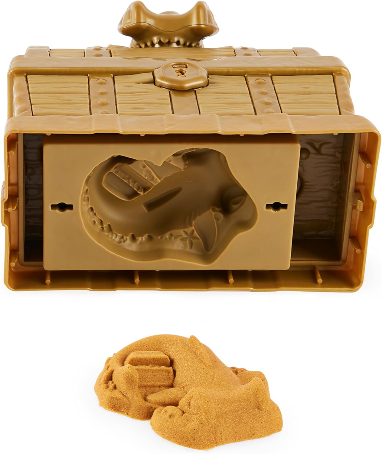 Kinetischer Sand, Schatzsuche mit 14 Überraschungsenthüllungen und 737 g seltenem Shimmer Gold Play Sand