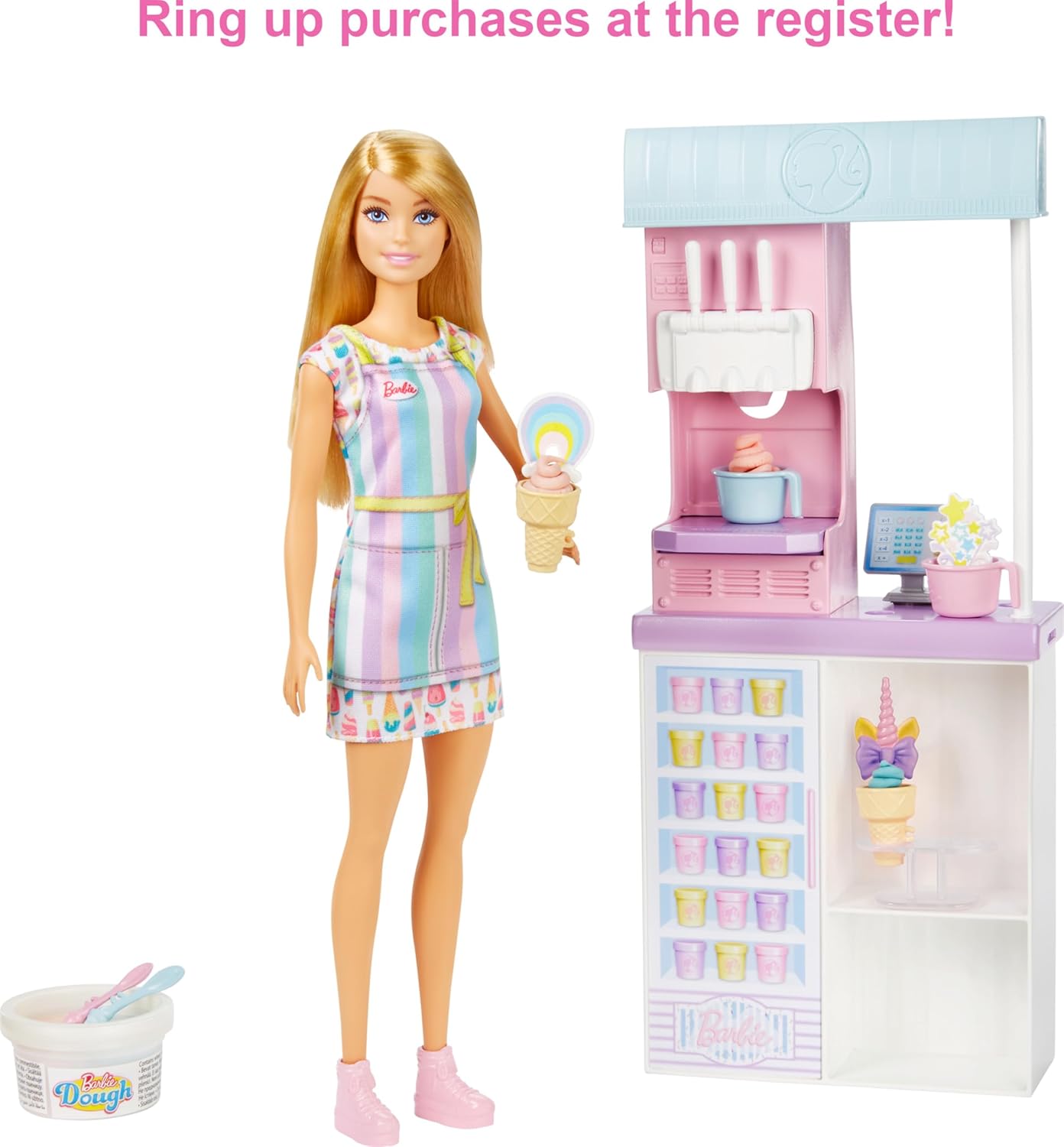Coffret de jeu Barbie Careers Ice Cream Shop