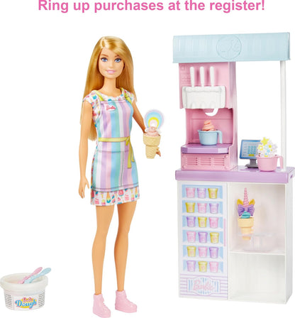 Coffret de jeu Barbie Careers Ice Cream Shop