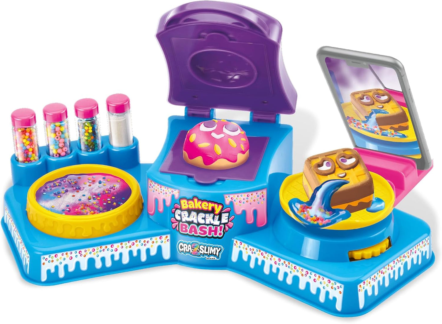 Cra-Z-Slimy Bakery Crackle Bash – Crackle Clay Slime Bakery Studio