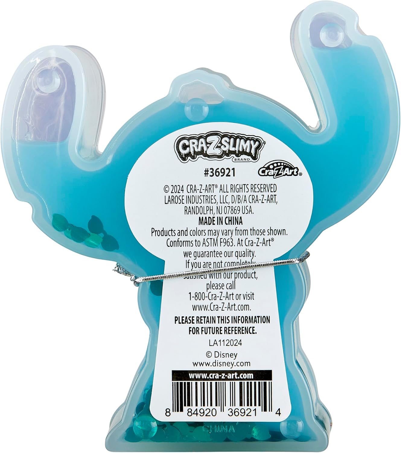 CRA-Z-Slimy Cool Stitch Schleimspielzeug Disney Lilo & Stitch Sinnesspielzeug für Kinder ab 6 Jahren