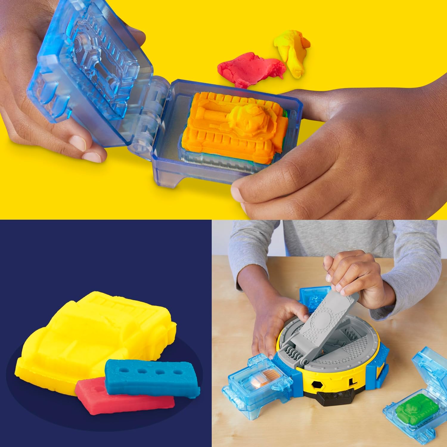 Play-Doh Marvel Hulk Smash & Squish Playset Supereroe Action Figure e Strumenti Smash per bambini dai 4 anni in su