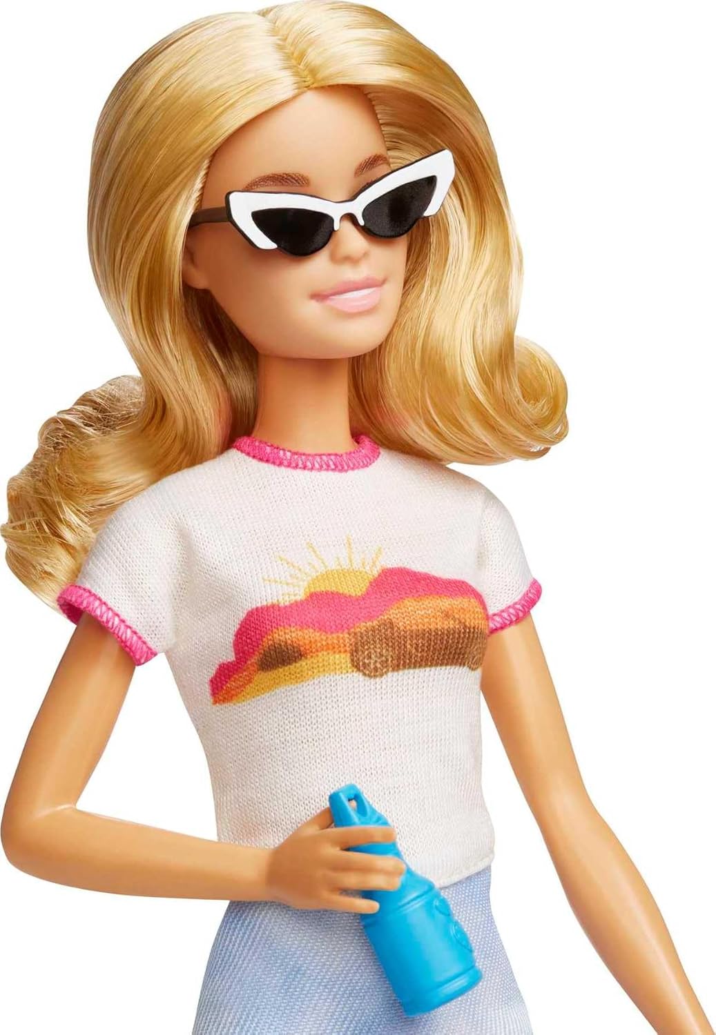 Poupée Barbie et accessoires, ensemble de voyage avec chiot et plus de 10 pièces