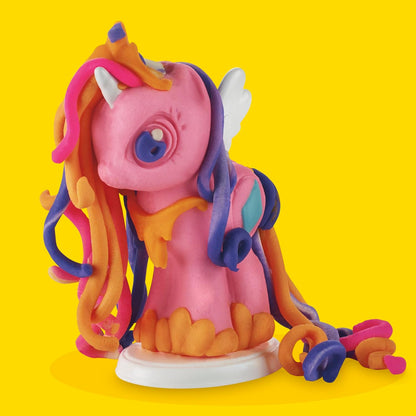 Play-Doh Make & Style Pony Set My Little Pony Giocattoli e figure Set da gioco per bambini, Arti e mestieri, dai 3 anni in su