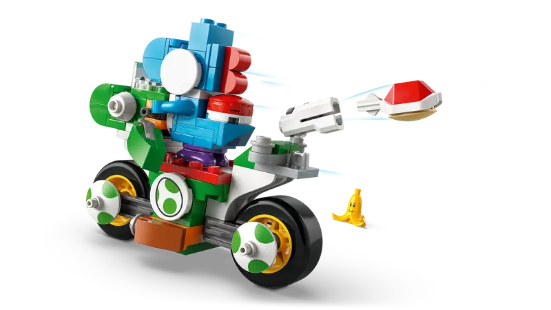 Mario Kart – Ensemble de courses de motos Yoshi (72031)