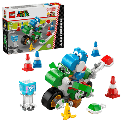 Mario Kart – Ensemble de courses de motos Yoshi (72031)