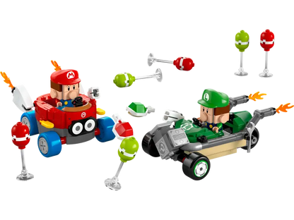 Mario Kart – Ensemble de course Baby Mario contre Baby Luigi (72034)