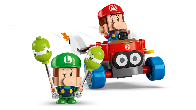 Mario Kart – Ensemble de course Baby Mario contre Baby Luigi (72034)