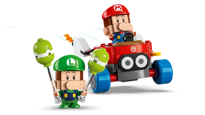 Mario Kart – Ensemble de course Baby Mario contre Baby Luigi (72034)