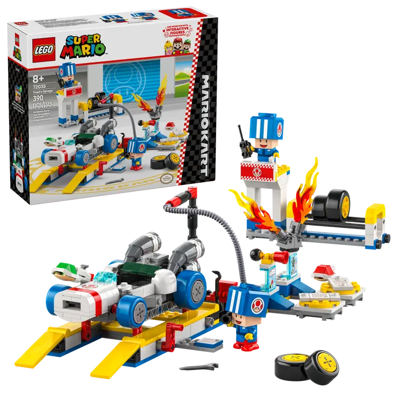 Mario Kart – Ensemble d'équipage du garage de Toad (72035)