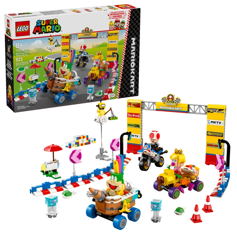 Mario Kart – Set Baby Peach e Gran Premio (72036)