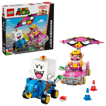 Mario Kart – Ensemble de course Wario et King Boo (72038)