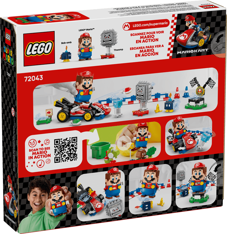 Mario Kart – Interaktives Mario- und Standard-Kart-Set (72043)