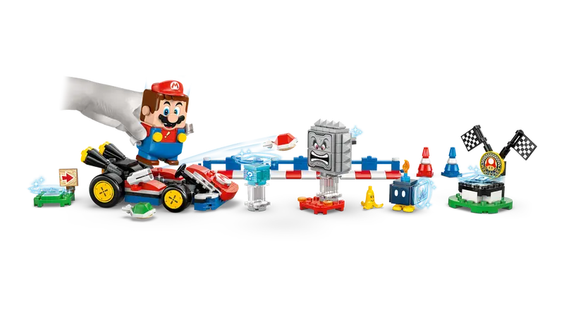Mario Kart – Interaktives Mario- und Standard-Kart-Set (72043)