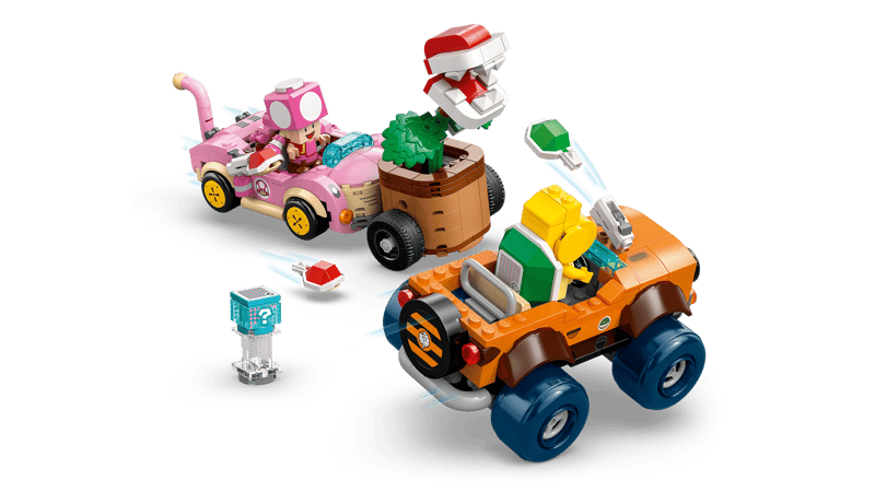 Mario Kart – Piranha-Pflanze-Power-Up-Verfolgungsset (72044)