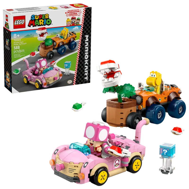 Mario Kart – Piranha-Pflanze-Power-Up-Verfolgungsset (72044)