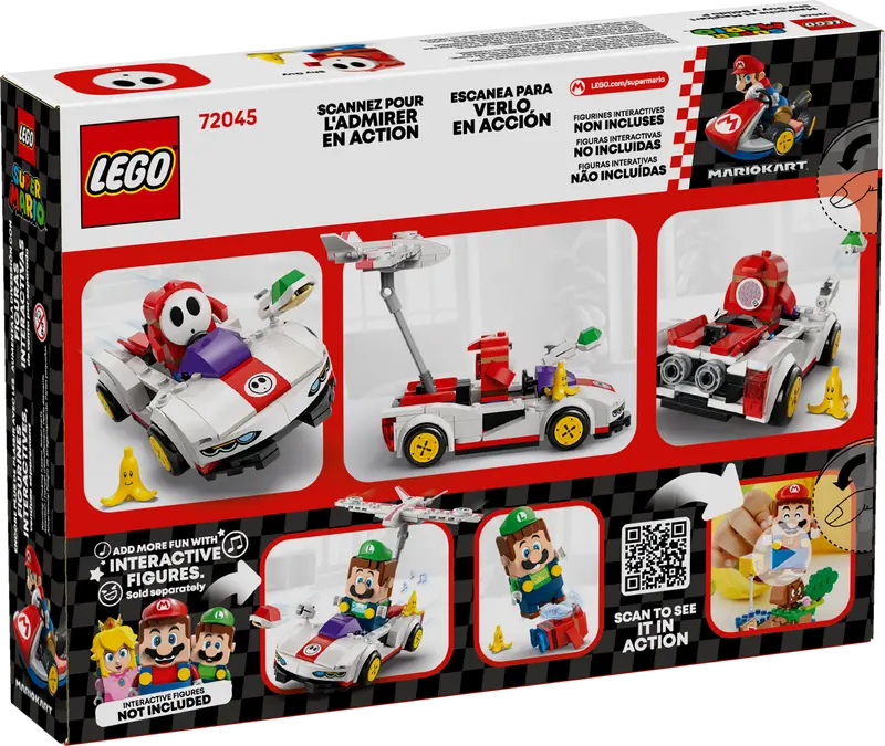 Mario Kart – Shy Guy & P-Wing Rennset (72045)