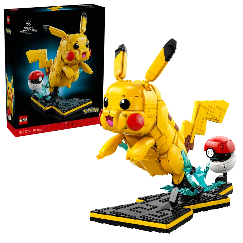 Pikachu e Poké Ball (72152)