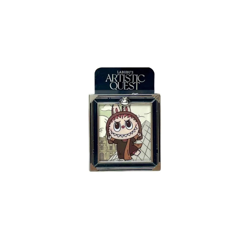 Labubu Louvre Limited Kühlschrankmagnet-Überraschungsbox
