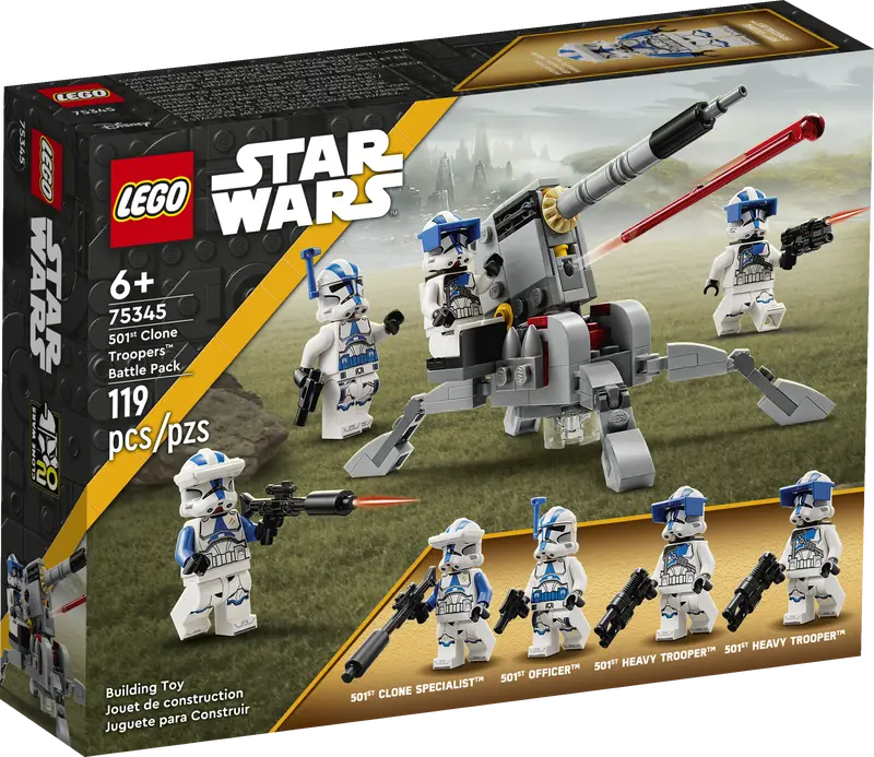Pack de combat 501e soldats clones (75345)