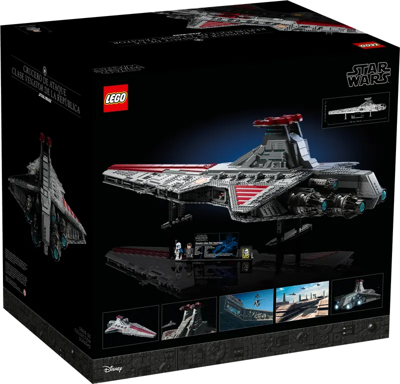 Ultimativer Angriffskreuzer der Venator-Klasse der Collector Series der Republik (75367)